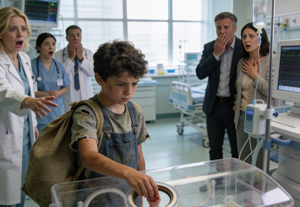 Eight Top Doctors Gave Up on Saving the Billionaire’s Baby… Until a Homeless Boy Did the One Thing No One Else Noticed