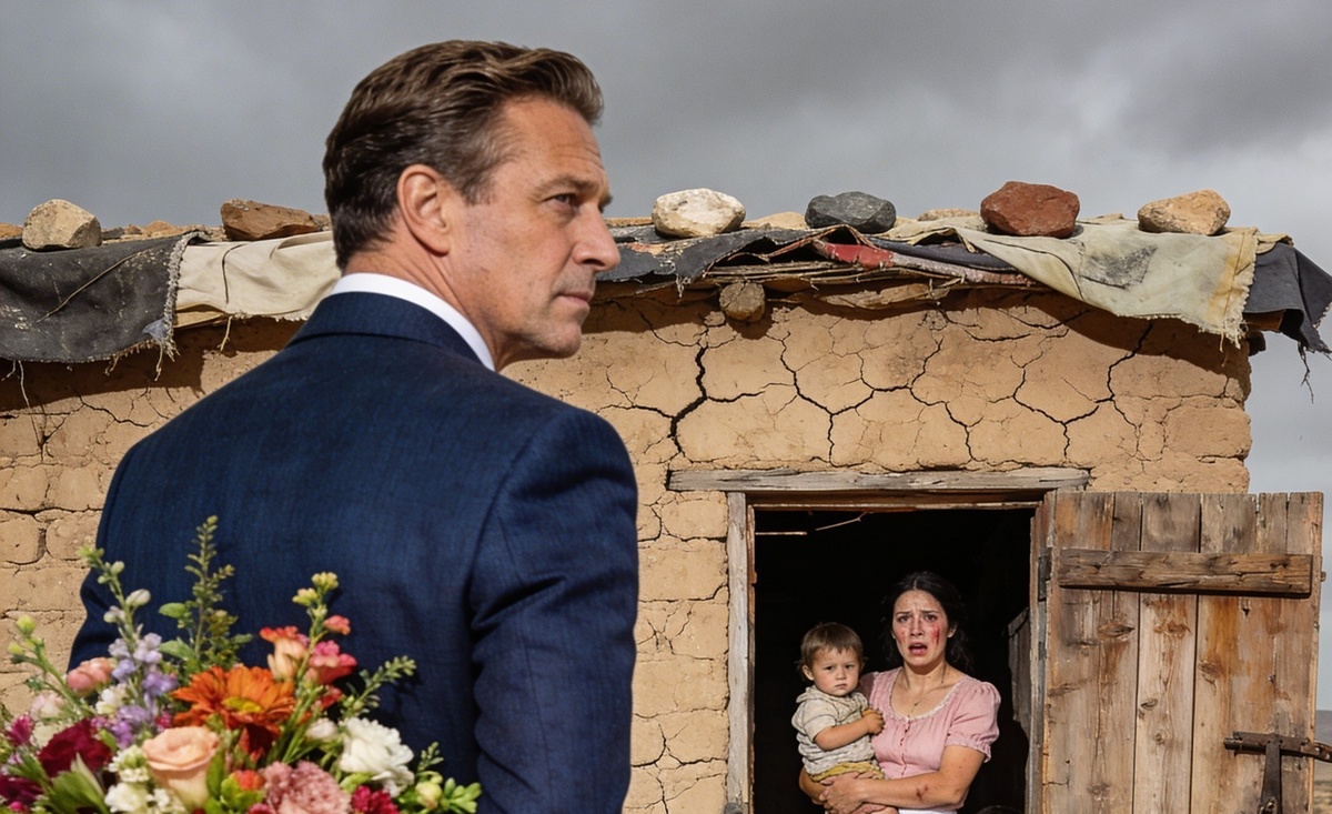 THE MILLIONAIRE VISITS HIS EX-WIFE AFTER 9 YEARS… AND FREEZES WHEN HE SEES WHAT SHE’S LIVING IN