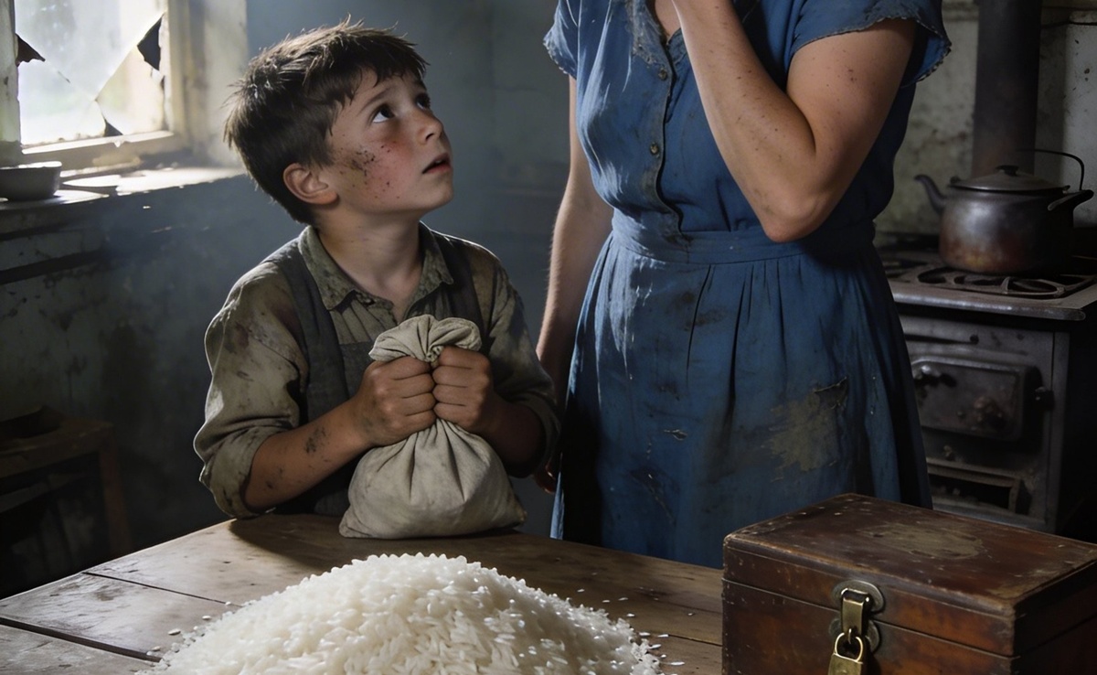 In 1986, my mother asked me to go to my Uncle’s house to borrow some rice. I didn’t expect him to give us ten whole kilos. But when my mother emptied it out, she suddenly covered her face and began to cry inconsolably… The reason behind it left me frozen, and it is something I will never forget for the rest of my life.