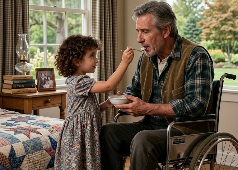 Nobody Wanted to Take Care of the Paralyzed Millionaire… Until the Maid’s Daughter Did Something Inexplicable