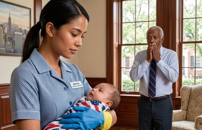 **THE MILLIONAIRE’S BABY WOULDN’T EAT ANYTHING… UNTIL THE CLEANING WOMAN DID SOMETHING NO ONE COULD IMAGINE**