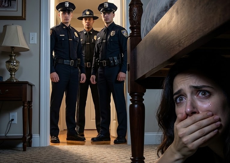 My neighbor kept telling me she saw my daughter at home during school hours, so I pretended to go to work and hid under her bed. What I heard next chilled me to the bone.