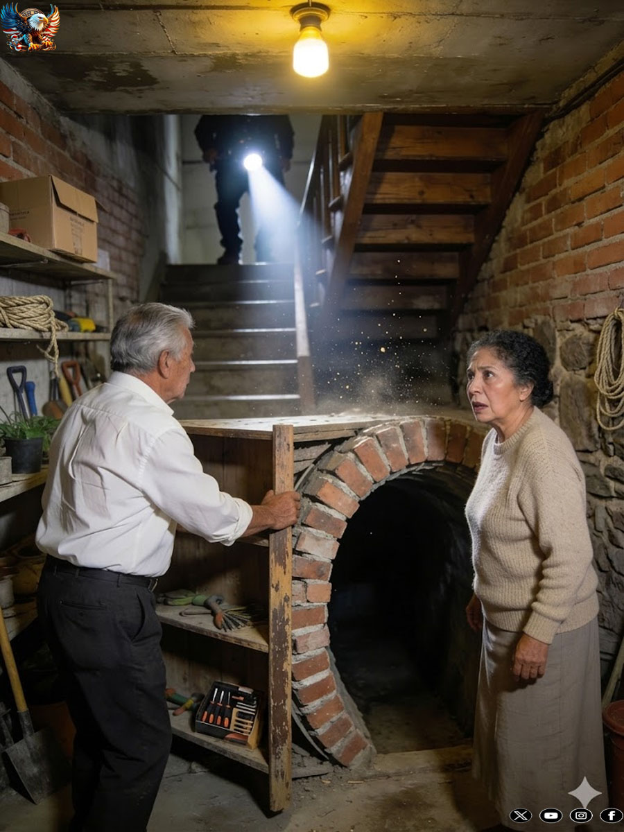 They locked us in the basement to take our house, but my husband whispered to me, “They don’t know what’s behind this wall.” No one imagined that our son’s betrayal would save us.
