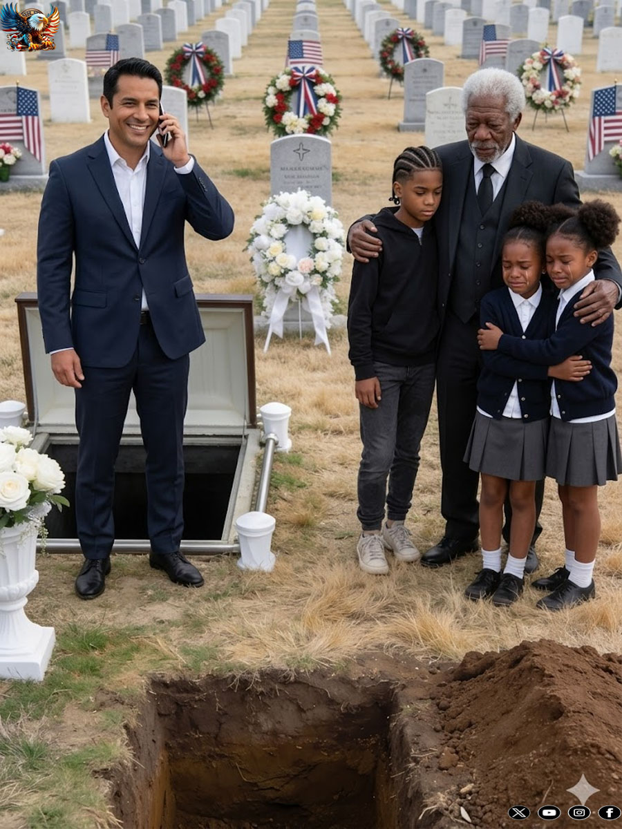 At My Daughter’s Funeral, My Son-in-Law Wanted To Throw My Three Granddaughters To The Orphanage To Remarry, But He Didn’t Know That The Girls Had Already Gathered Quietly The Evidence That Was Going To Destroy Him In Front Of Everyone…