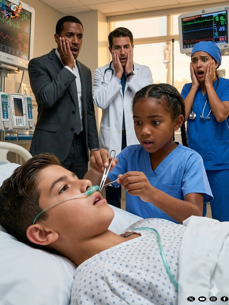 In the city’s most expensive hospital, there was a rotten secret hidden behind the glitter — and the only person who could see it was the little girl no one looked at.