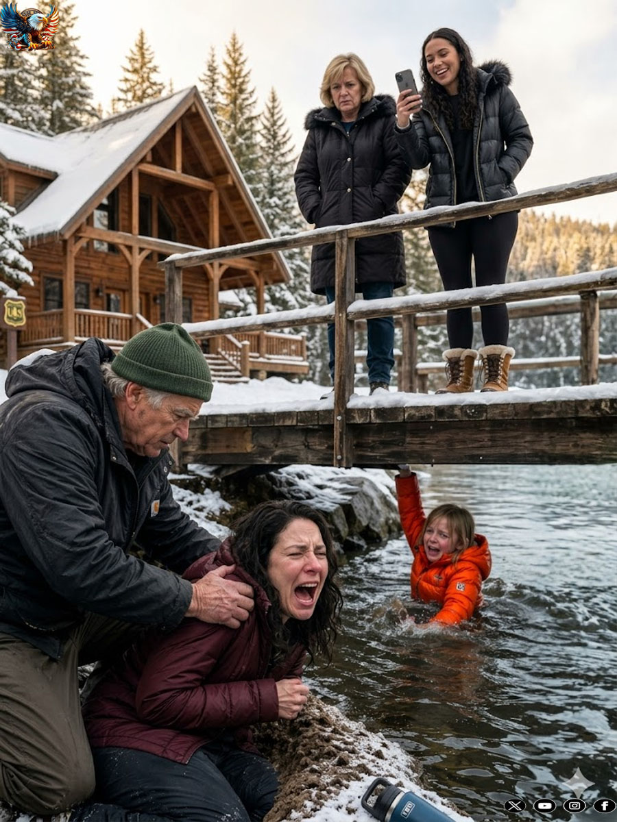 My sister threw my daughter into a frozen lake. When I tried to save her, my father knocked me to the ground and coldly said I was worthless if I couldn’t swim. They thought I would break that day and stay silent just because we were family. Instead, I turned their cruelty into a nightmare they never saw coming.