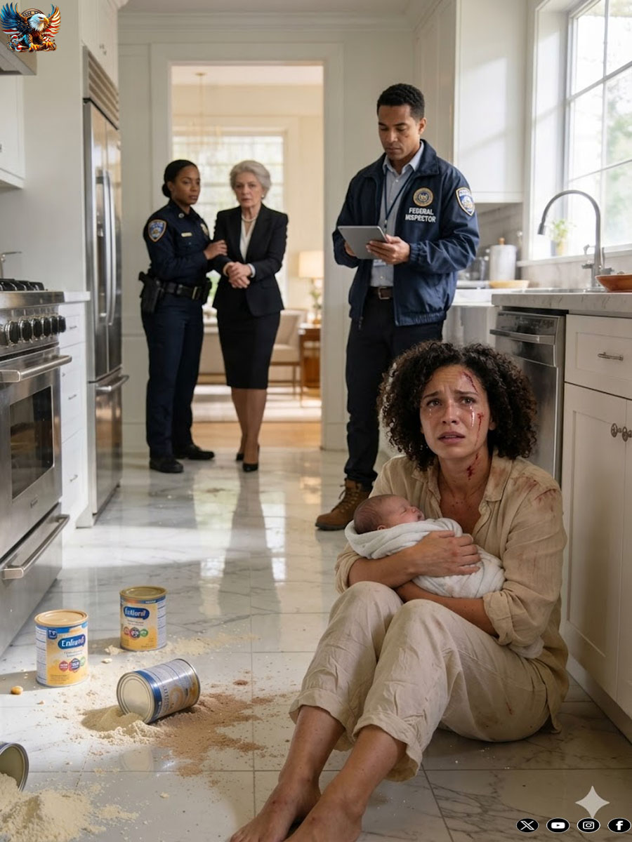 My mother-in-law gave us a very expensive baby formula, but I threw it away as soon as we got home. My husband yelled, “I’ll never forgive you!” Then he checked the back of the can… and turned completely pale.