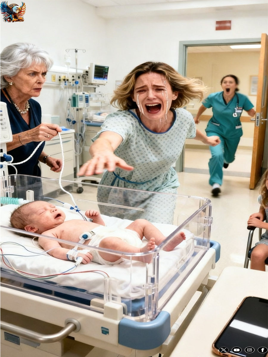 My newborn baby was on a ventilator
