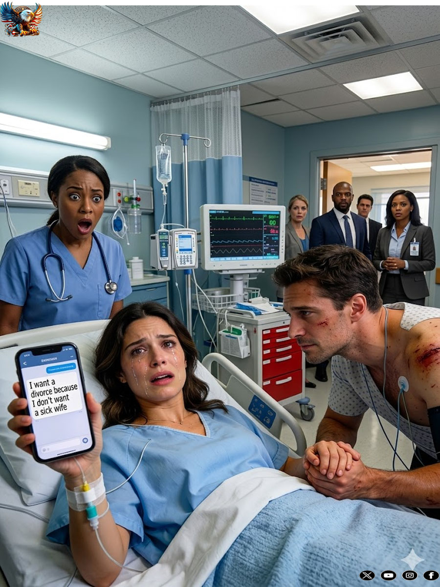 Right Before My Surgery, My Husband Texted: “I Want A Divorce. I Can’t Have A Sick Wife.” The Patient In The Next Bed Comforted Me. “If I Survive This, We Should Get Married,” I Said. He Nodded. A Nurse Froze: “Do You Realize Who You Just Asked?”