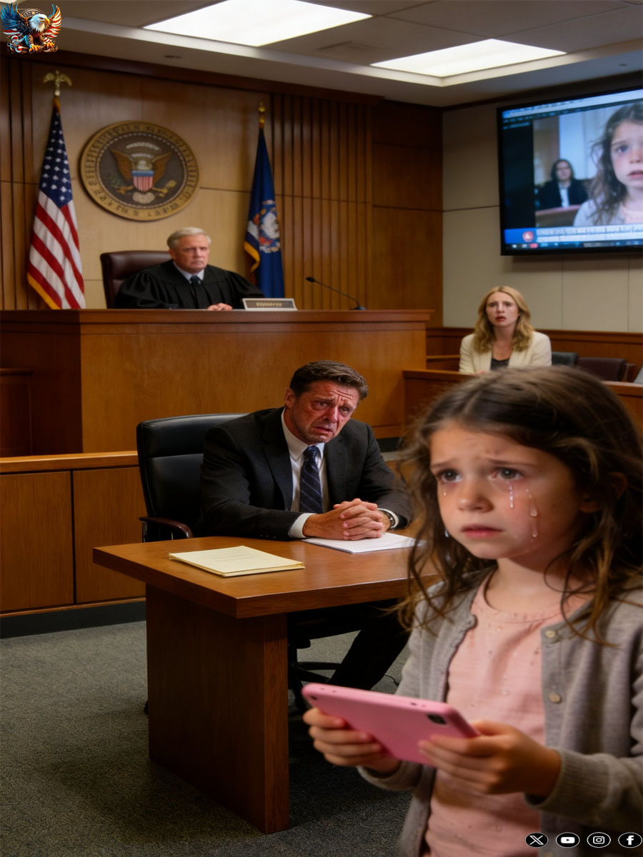 My Wife Is Filing For Divorce, And My 7-Year-Old Daughter Says To The Judge: “May I Show You Something That Dad Doesn’t Know About, Your Honor?” The Judge Nods. When The Video Starts, The Entire Courtroom Goes Silent.