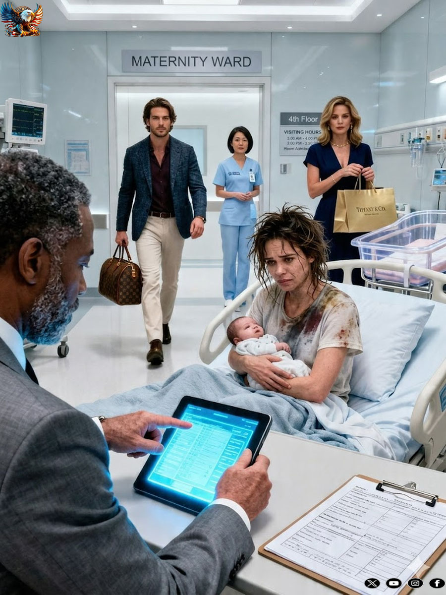 In My Postpartum Hospital Room, Grandpa Exposed Every Secret Transfer—and My Husband’s Lie Collapsed Instantly