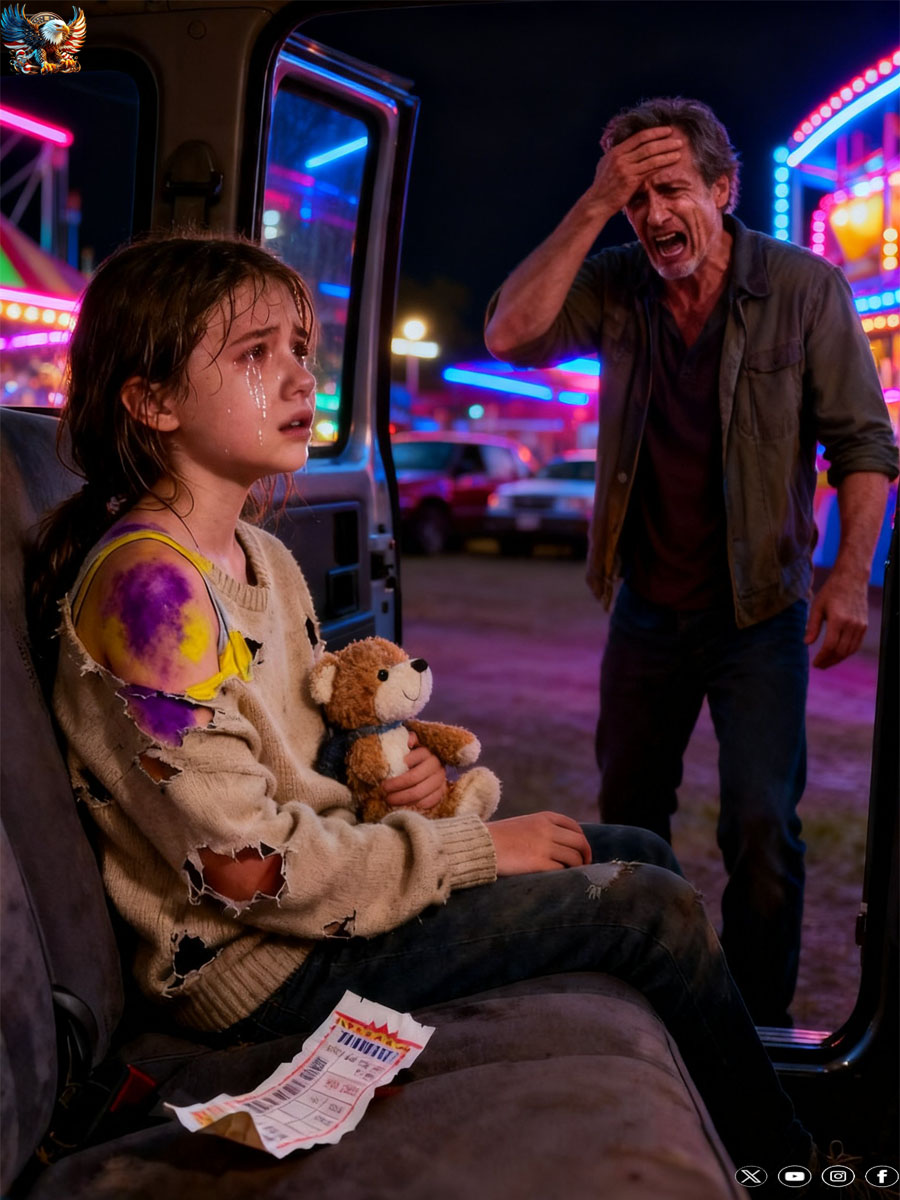 At the School Carnival, My Daughter Begged to Leave—What She Hid Beneath Her Sweater Changed Everything Forever