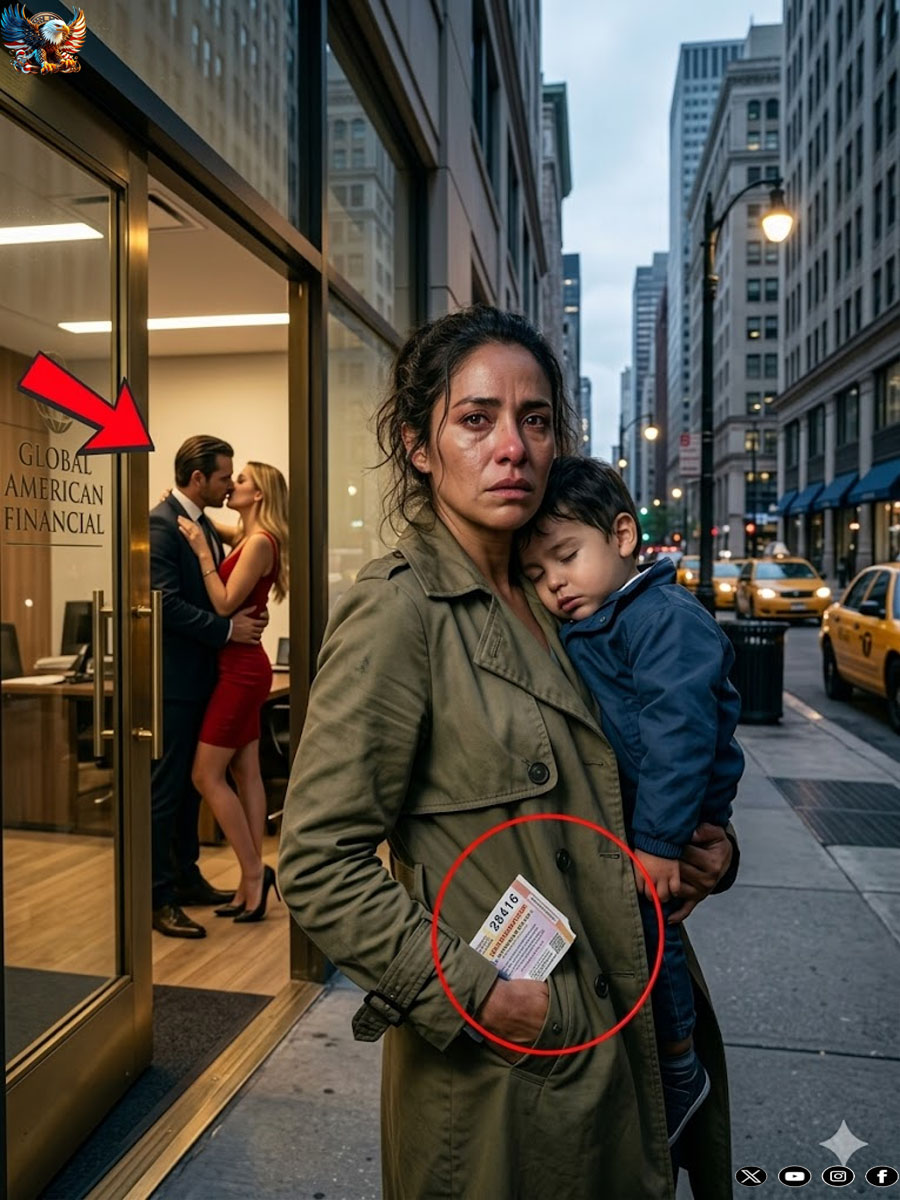 I won 50 million. I rushed to my husband’s office with my son. As soon as I arrived, I heard a noise…