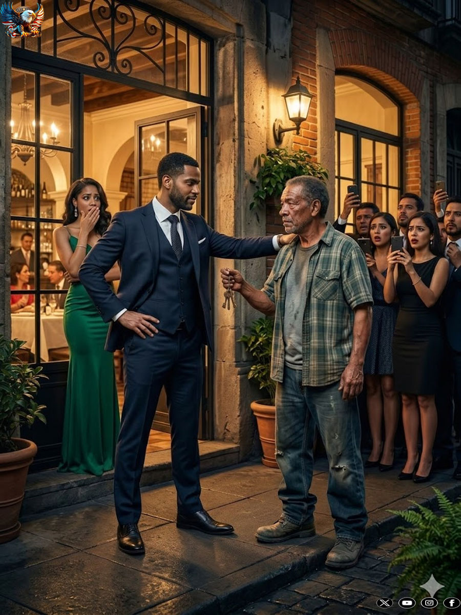 My son-in-law kicked me out of my own restaurant for showing up in old clothes in front of everyone, but what he discovered when I pulled out my keys and documents changed his life, my family, and my name forever…