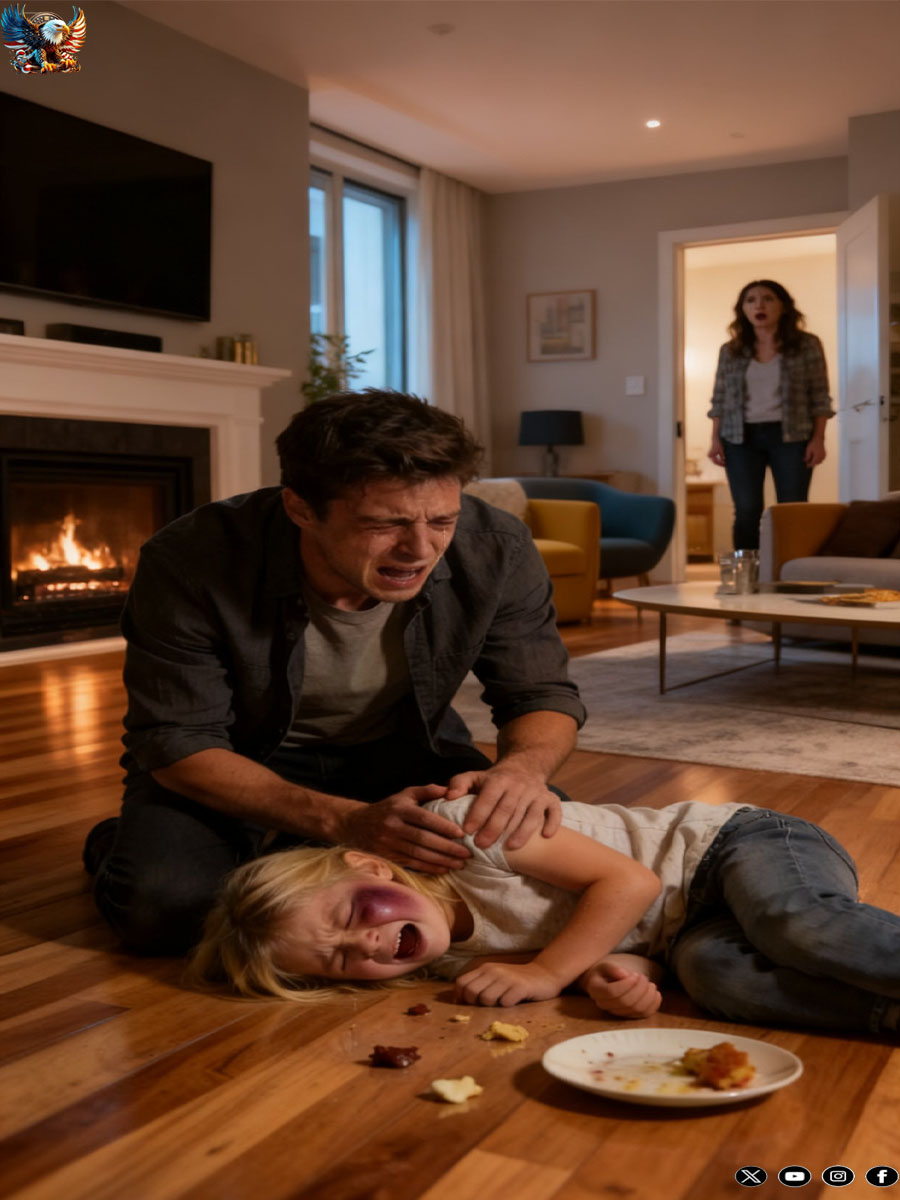 A millionaire returns home in the middle of the night and finds his six-year-old daughter asleep on the kitchen floor… and what’s on her plate tells him everything.