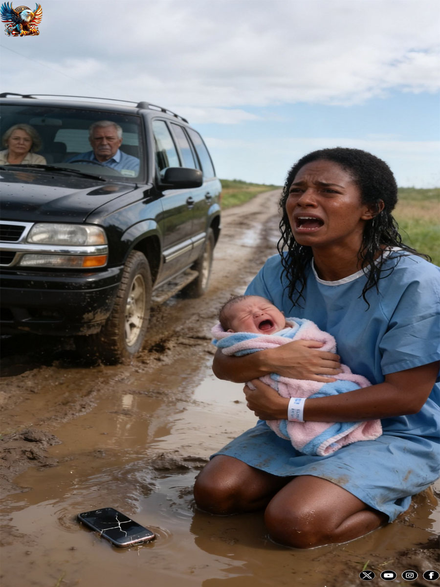 My parents abandoned me and my newborn in a storm, forcing us to walk twelve miles home from the hospital. My mother laughed and said, “Maybe the rain will wash the weakness out of you.”