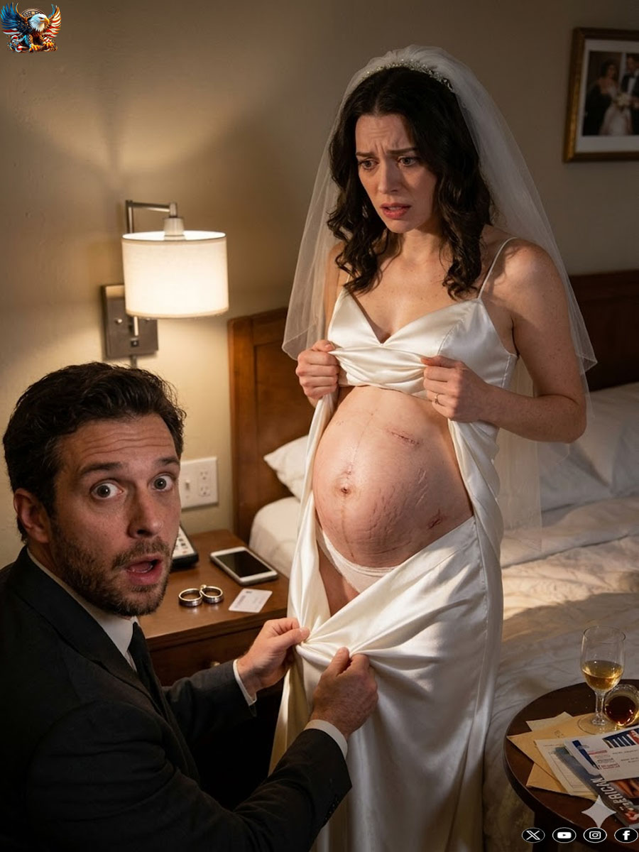 The richest man in town married a housekeeper with three children… but on their wedding night, a secret shook his soul.