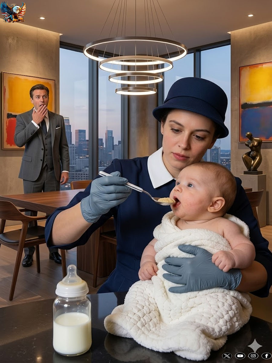The Millionaire’s Baby Was Fading Day by Day — and No Doctor Had Answers. Only the Housekeeper Noticed the Fatal Detail in His Bottle…