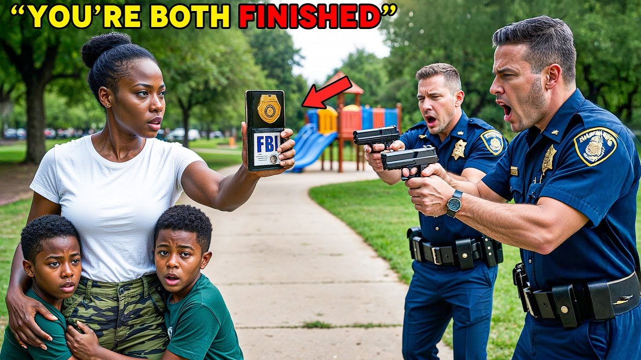 Cops Target Single Black Mom At Park For “Suspicious Behavior” — Unaware She Is An FBI Agent
