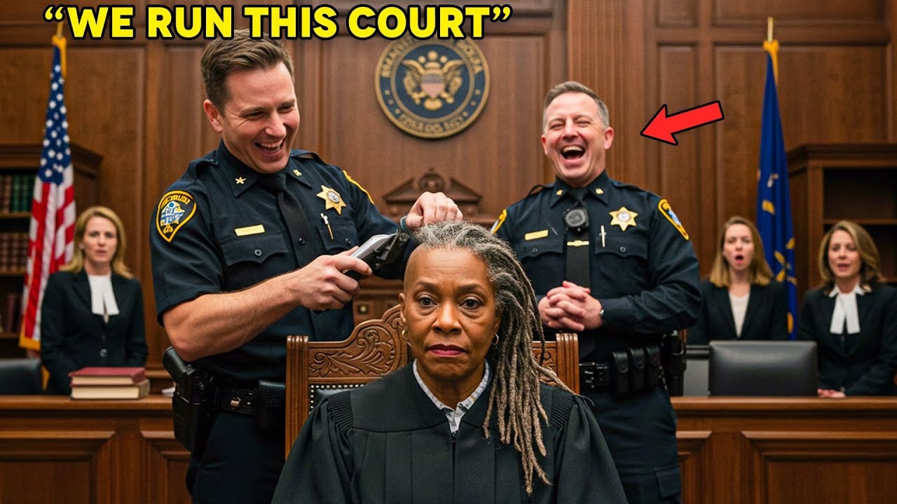 Cops Shave Black Judge’s Hair, Unaware She Is The Presiding Judge On Their Case