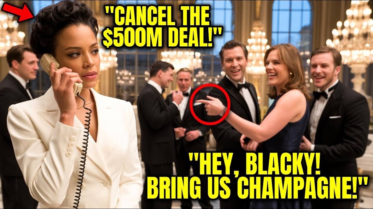 Black Woman CEO Publicly Humiliated by Billionaire White Family — Then She Cancels the $500M Deal