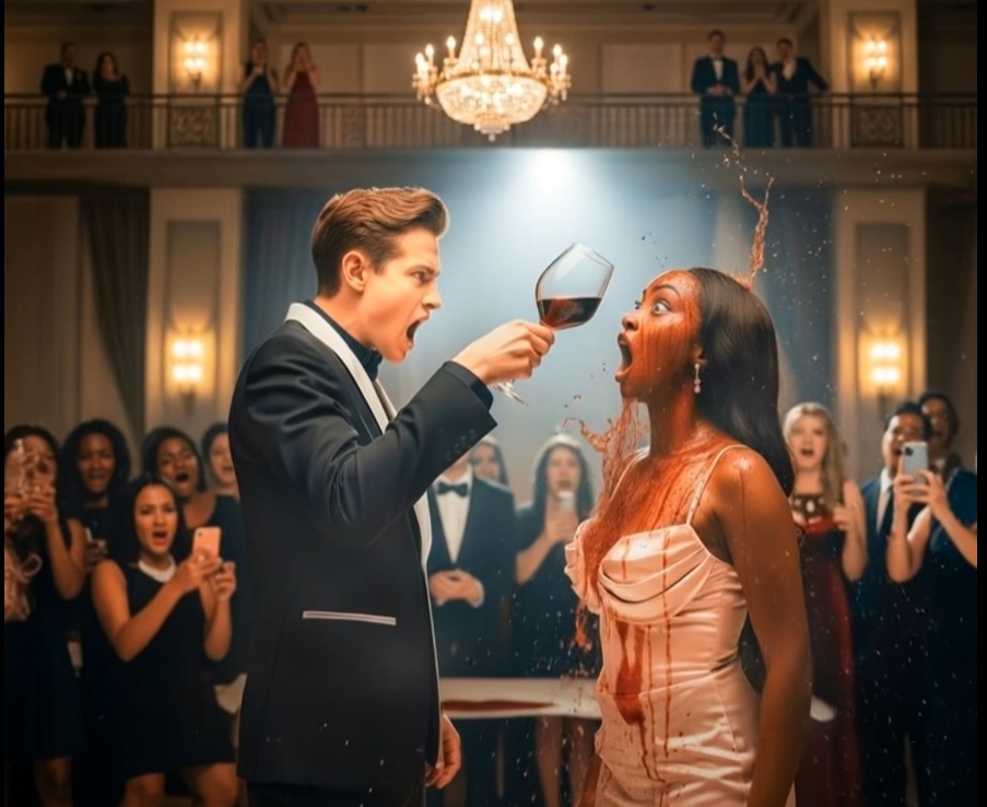 Rich Boy Pours Wine On Black CEO, His Parents Laugh — Until She Cancels Their $650M Deal