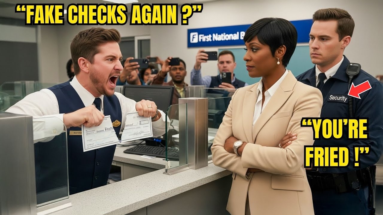 Black CEO Denied Withdrawal — Froze When She Said “I Own This Bank!”