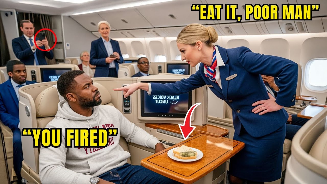 Flight Attendant Gave Moldy Food to Black CEO — Hours Later, Entire Crew Got Fired