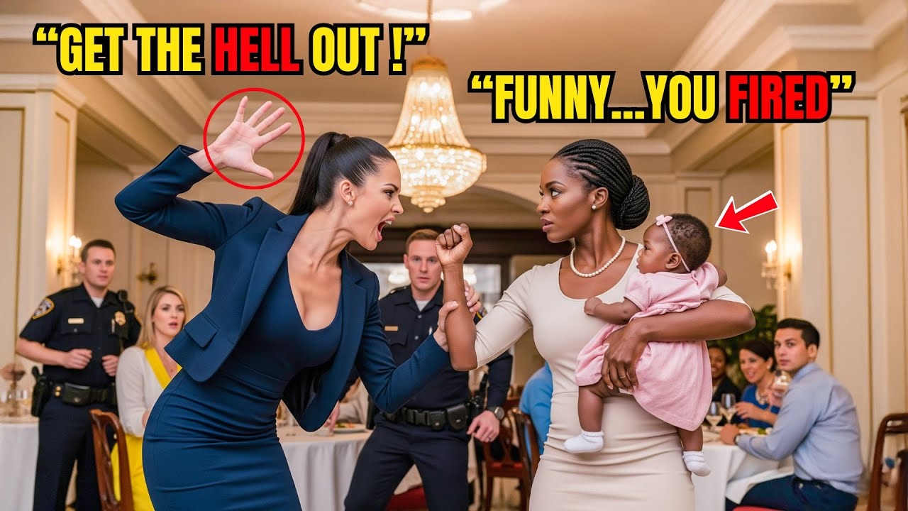 Restaurant Hostess SLAPS a Black Mother Holding a Baby — One Call Later, She Was Fired