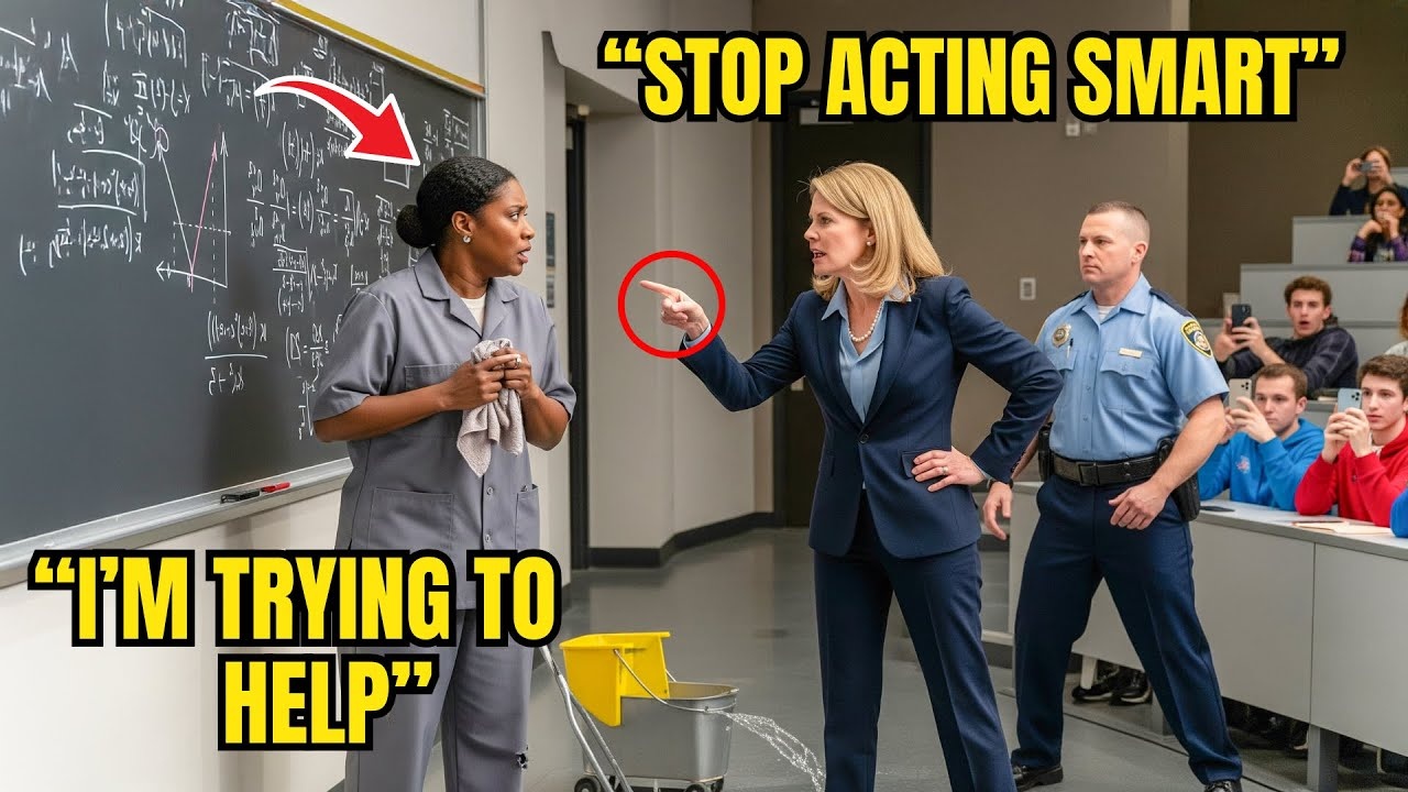 Teacher Mocked Black Janitor with a Math Problem — Didn’t Expect Her to Solve It in Seconds