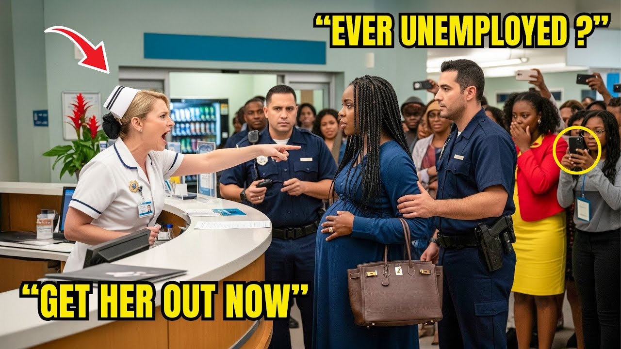 Nurse Yelled at My Pregnant Wife for “Loitering” — Froze When My Husband Said “I Own This Hospital”