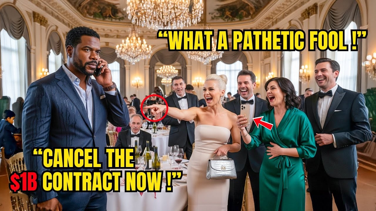 Billionaire’s Wife Poured Wine on the Black CEO — Seconds Later, Her Family Lost a $1B Deal!