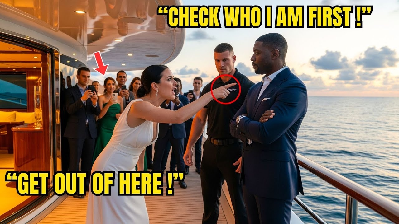 Arrogant Hostess Expelled Black CEO From Yacht — Not Knowing He’s the Billionaire Hosting the Party