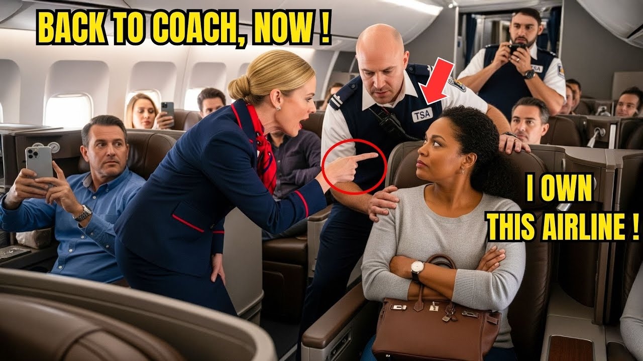 Black Woman CEO Forced to Economy — One Call Later, The Flight Was Grounded