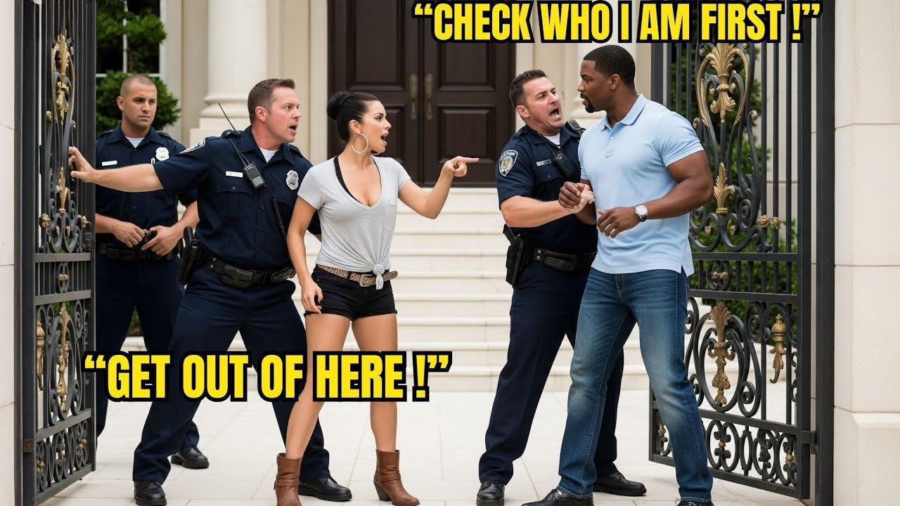 Black CEO Blocked at His Own Gate — They Turned Pale When He Said:”I Own This Whole Block”