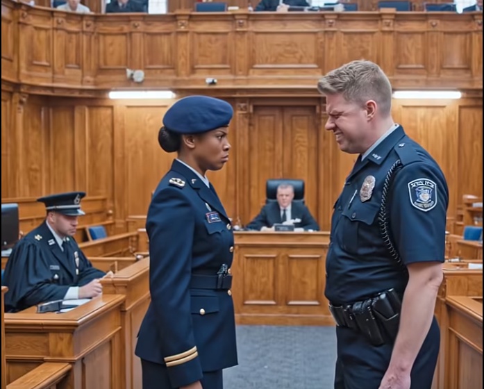 A Male Cop Slapped a Black MP in Court — Seconds Later, She Knocks Him Out Cold