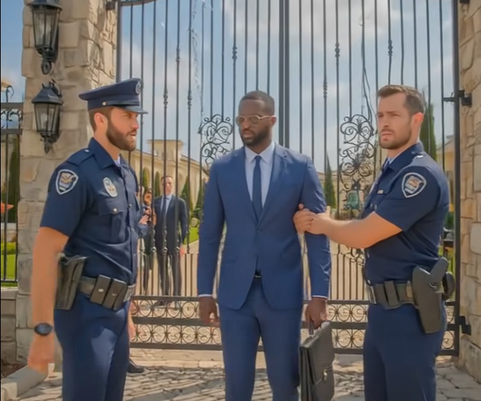 Security Blocks Black CEO at His Villa — Minutes Later, He Fires Them All Instantly!