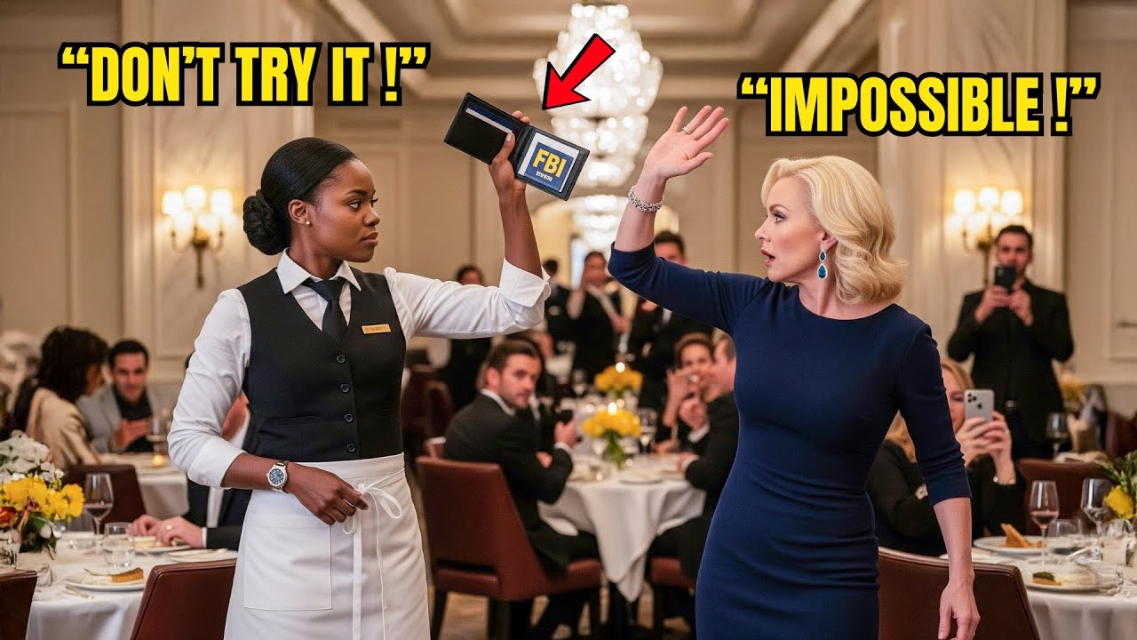 Heiress Slapped Black Waitress for Being Too Slow — Then Was Stunned When She Flashed Her FBI Badge