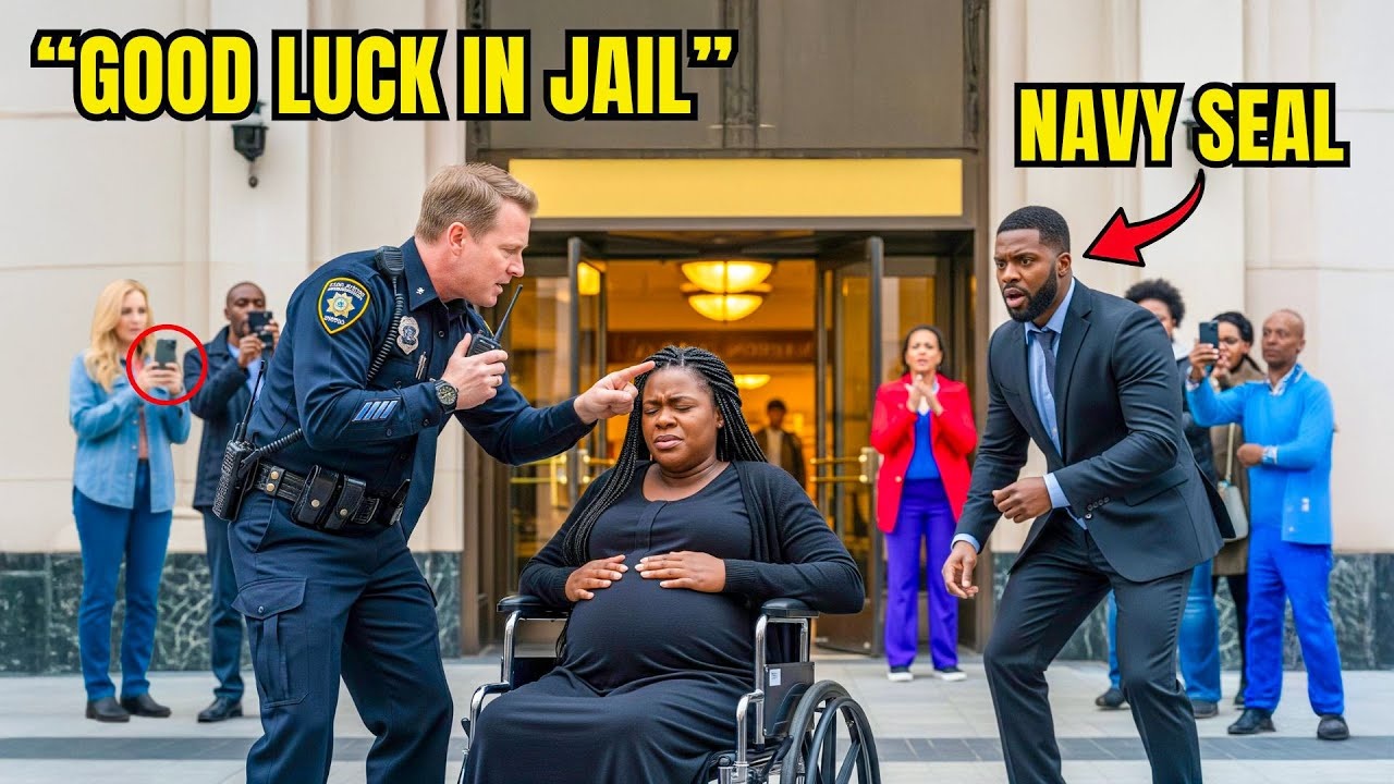 Cops Laugh at Pregnant Black Woman in a Wheelchair — Then Her Navy SEAL Husband Walks In