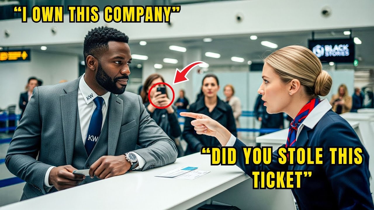 Black CEO Denied First Class Boarding — 45 Minutes Later, He Fires the Whole Crew