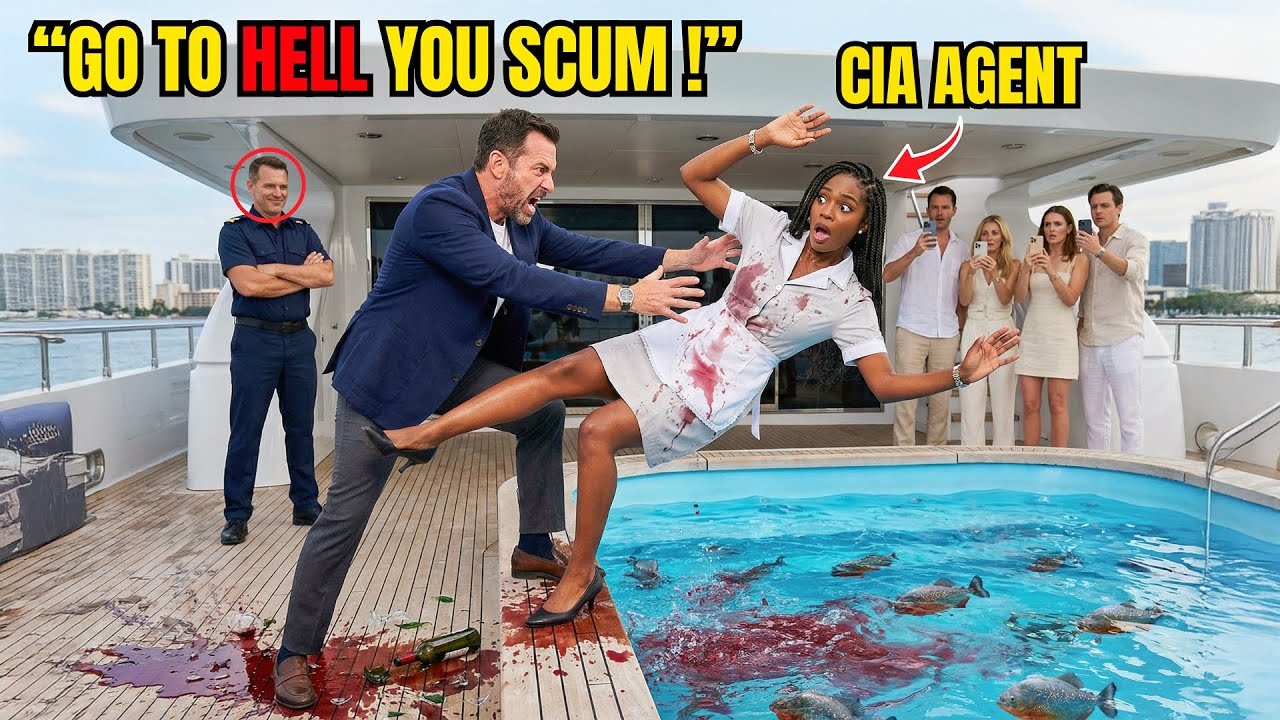 Billionaire Pushed Maid Into Piranhas — Until She Revealed She’s an Undercover CIA Operative