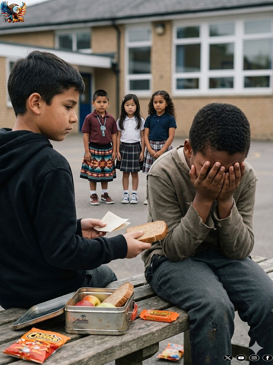 I used to steal my poor classmate’s lunch every day to make fun of him. But when I read the note his mother had hidden in his bag, my food turned to ash in my mouth.