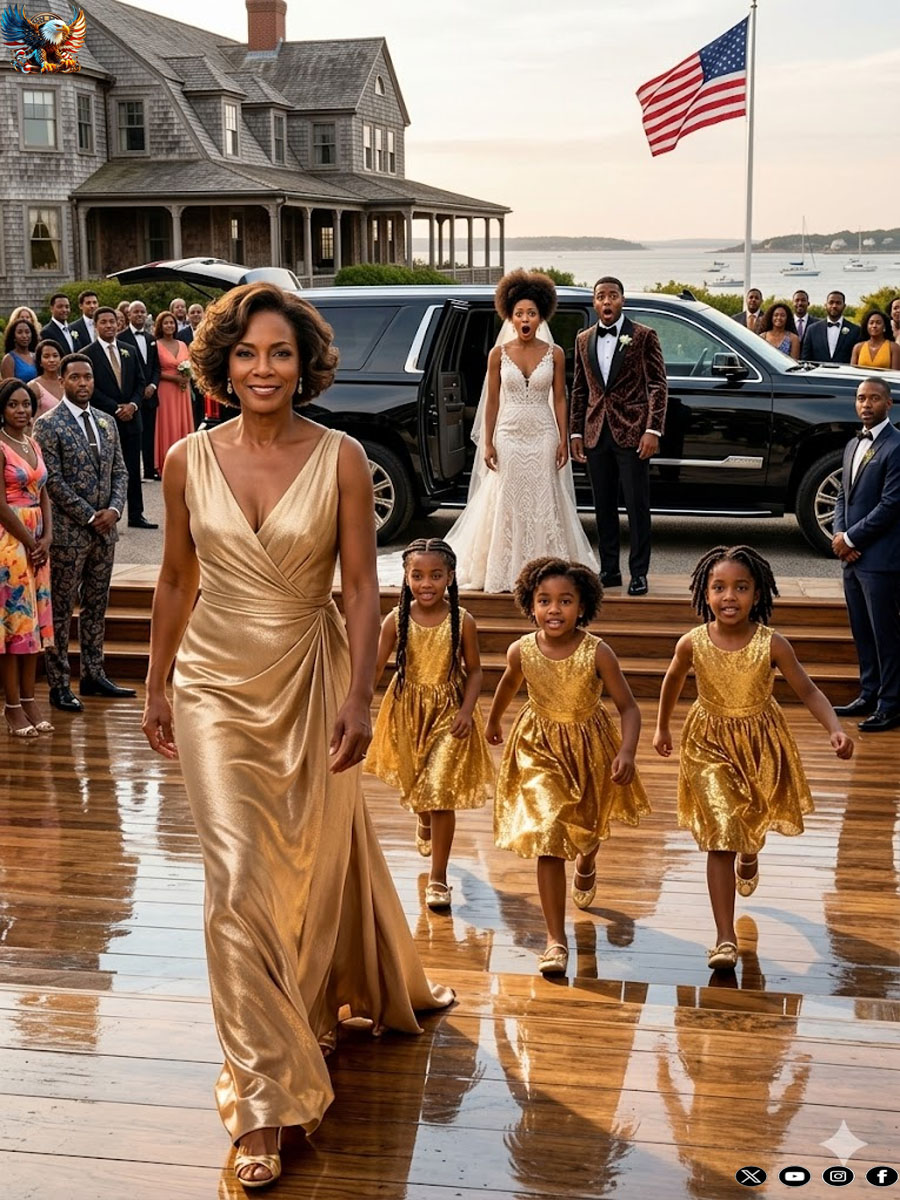 He invited his poor ex-wife to humiliate her at her wedding—but she arrived in a limousine with her triplets…
