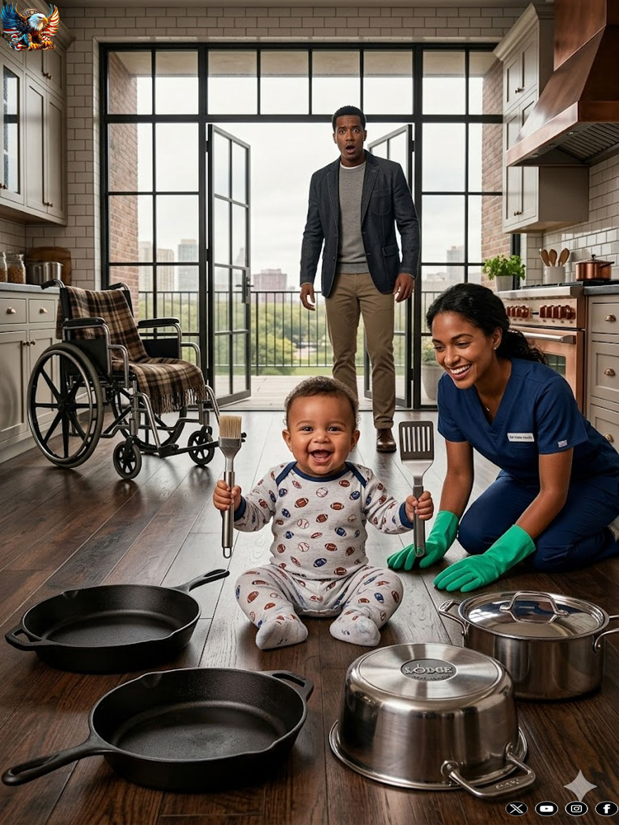 Businessman hid cameras to protect his paralyzed son… and caught what the cleaning lady was doing