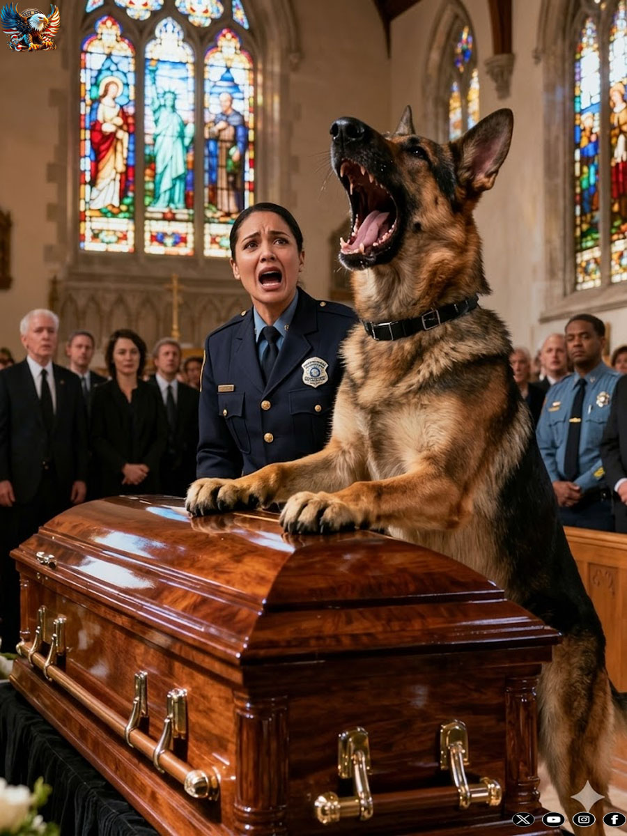 The Fallen Commander’s Dog Wouldn’t Fall Silent — And When the Coffin Was Finally Opened, the Town Learned Death Had Been a Lie