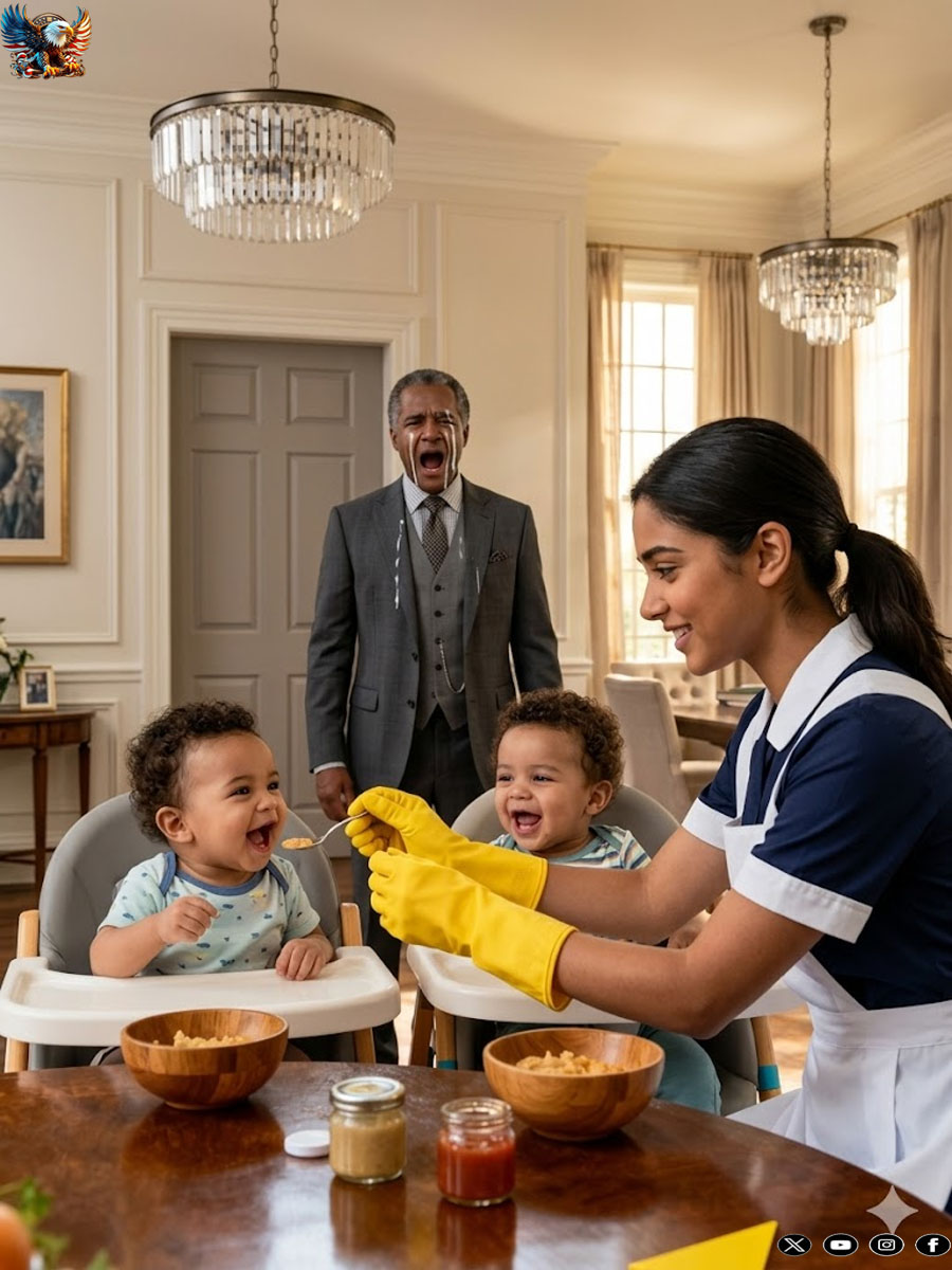 The widowed millionaire’s twin daughters wouldn’t eat anything… until the maid prepared this for them…
