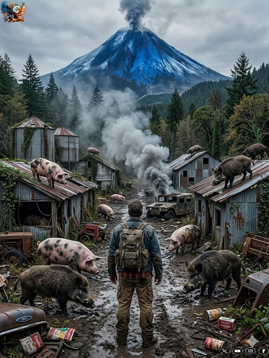 He Rented a Mountain to Raise 30 Pigs, Then Abandoned It for 5 Years – One Day He Returned and Froze at What He Saw