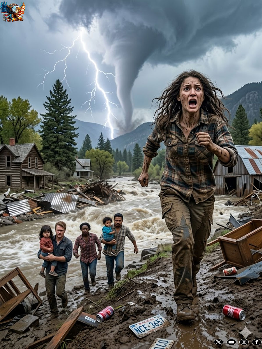 They called her crazy for living in a cold cave instead of enduring the town’s mockery. But when the hurricane swept everything away…