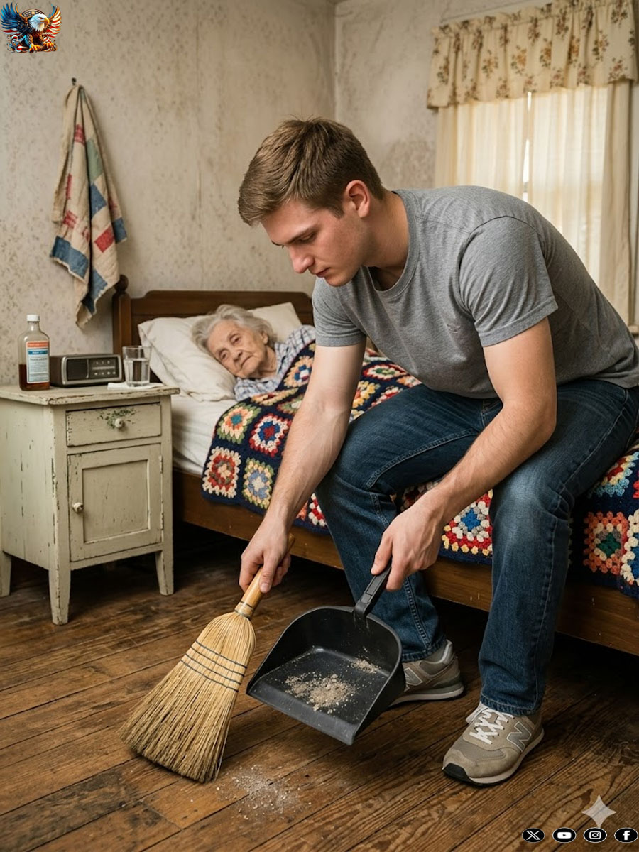 A poor student took a job cleaning the house of an elderly woman who lived alone in a small alley…