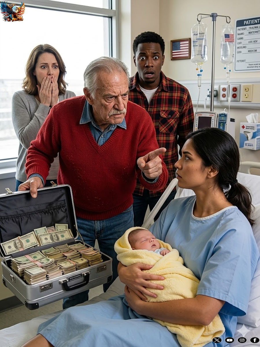 When My Grandfather Walked Into My Hospital Room After I Gave Birth, His First Question Exposed a Secret That Changed Everything…